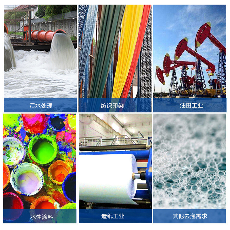 (圖:有機(jī)硅消泡劑運(yùn)用)